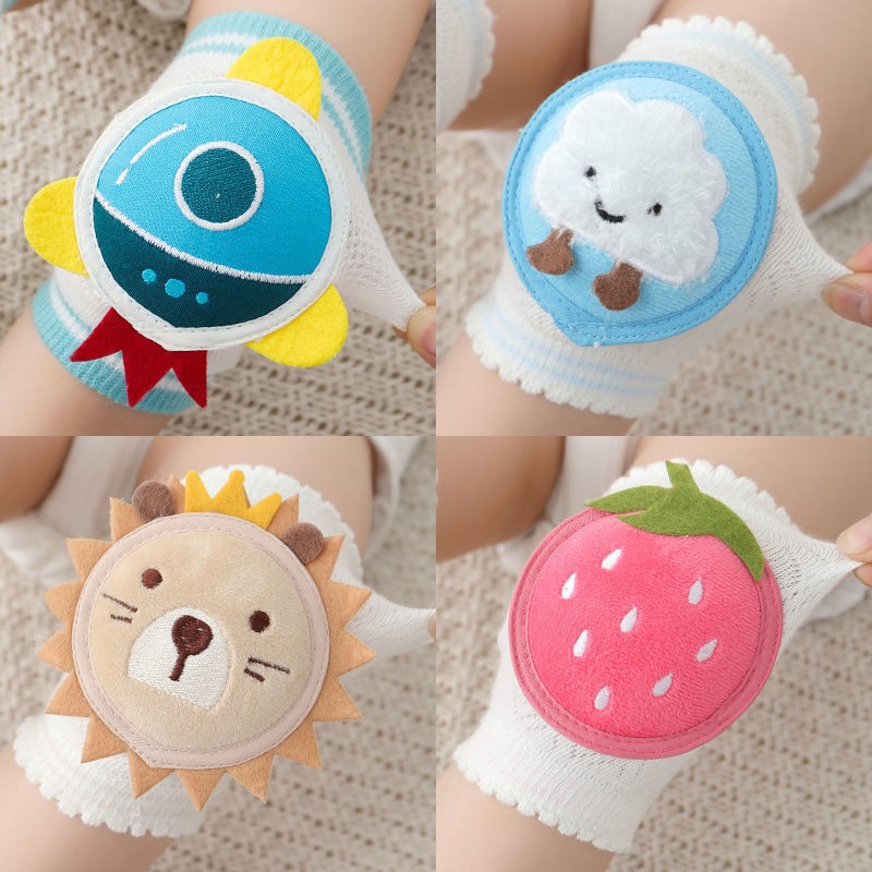 Baby Knee Pad Crawling - Urocze, kreskówkowe ochraniacze na kolana dla