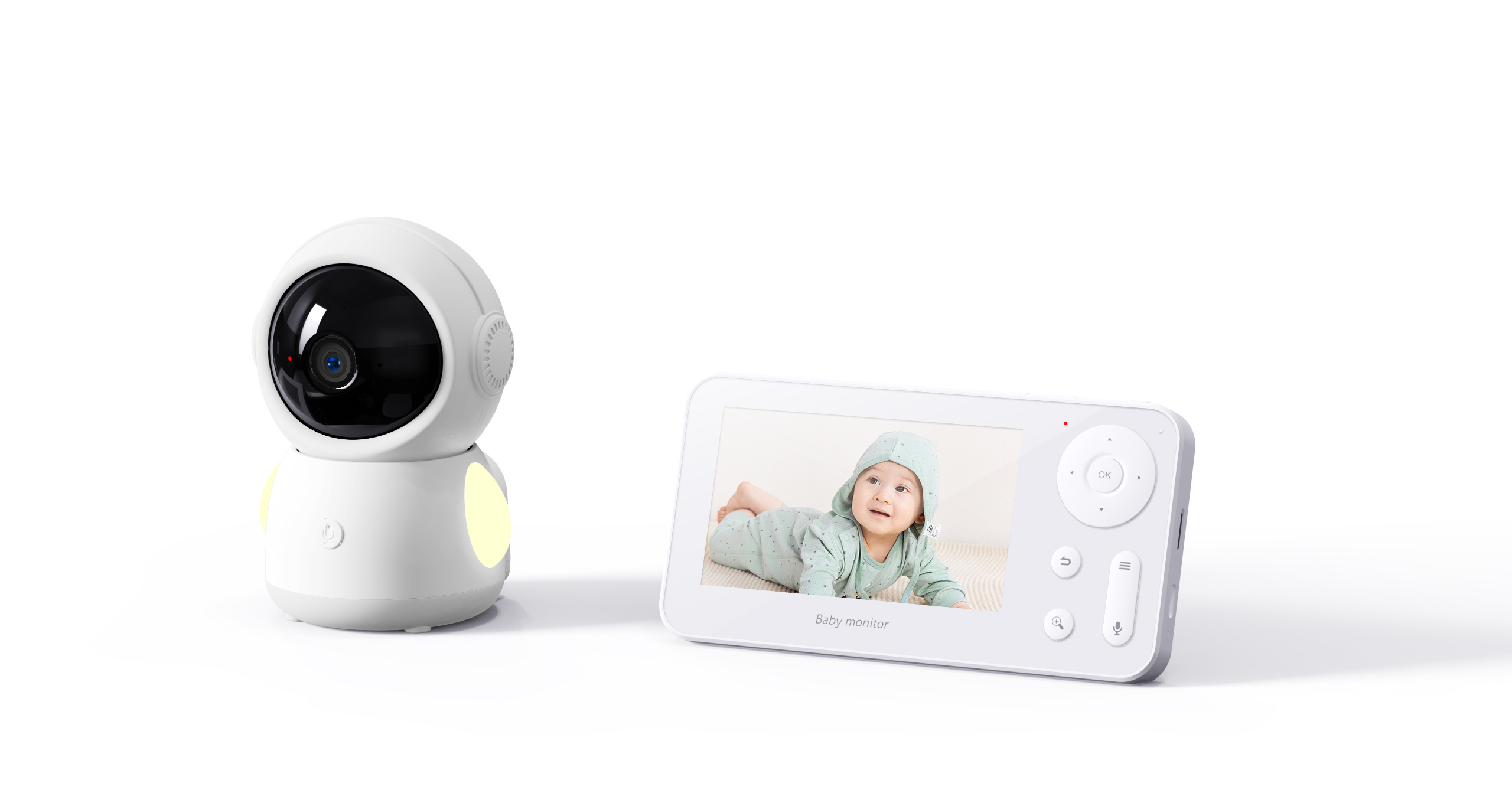 Wireless Baby Monitor - Kamera dla opiekunki z ekranem 4,3