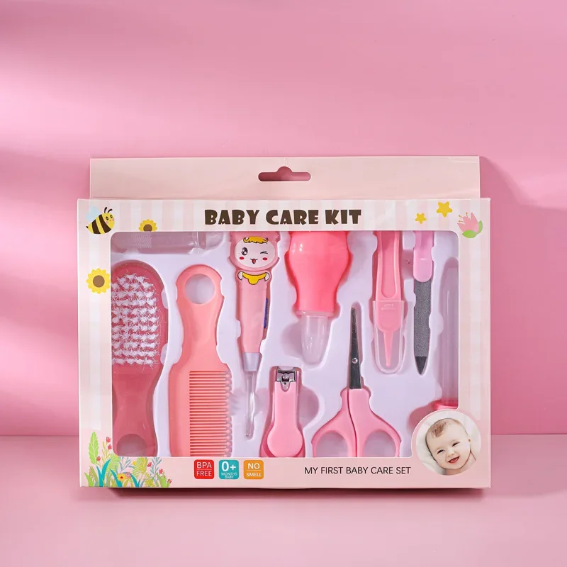 Baby Products Packaging - Zestaw do pielęgnacji niemowląt, 10 elementów,