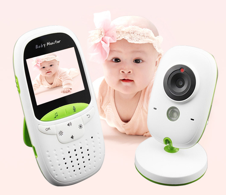 Wireless Baby Monitor - Kamera monitorująca dziecko z ekranem 2-calowym,