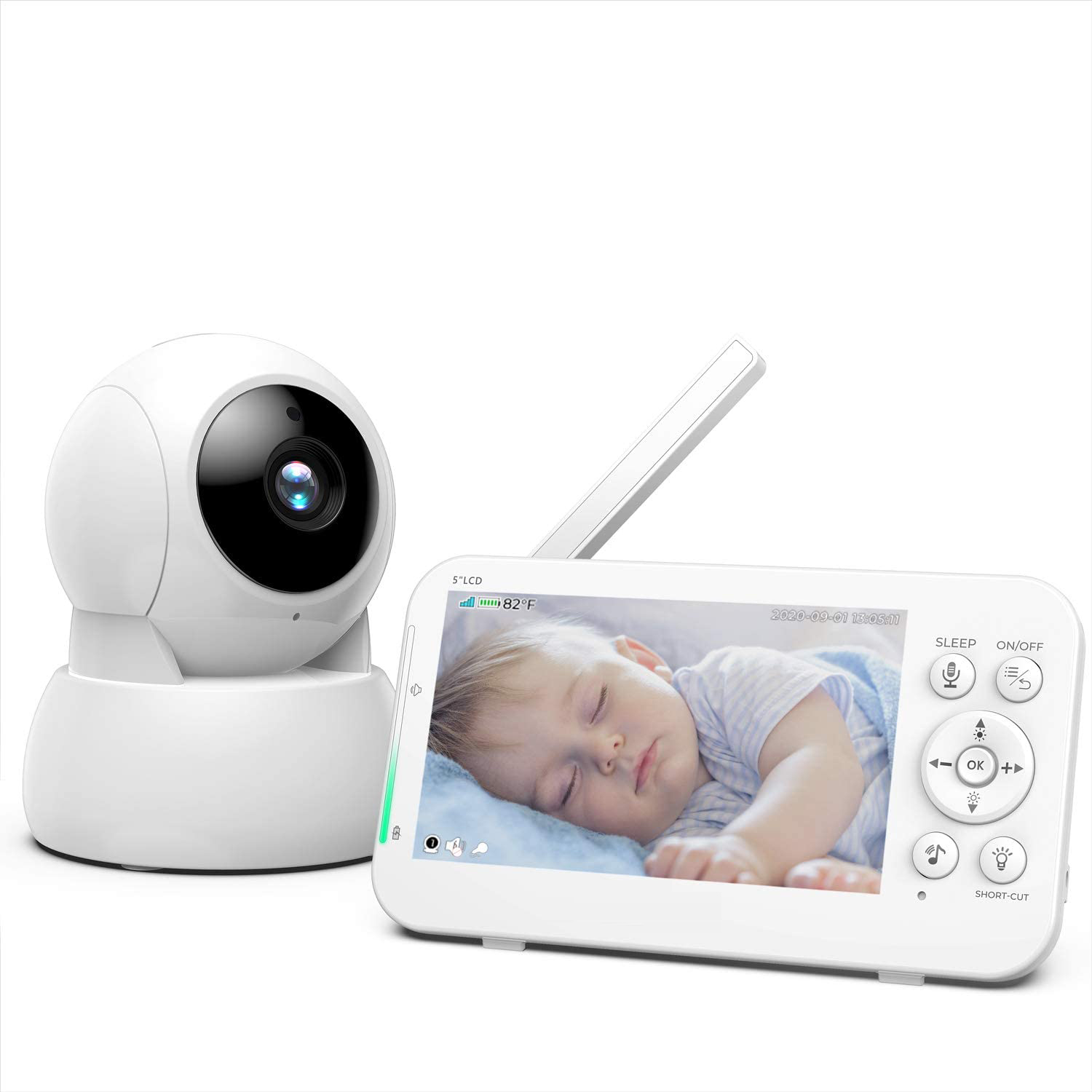 5-calowy ekran 720P Monitorowa – Wireless Baby Monitor recenzja i cena