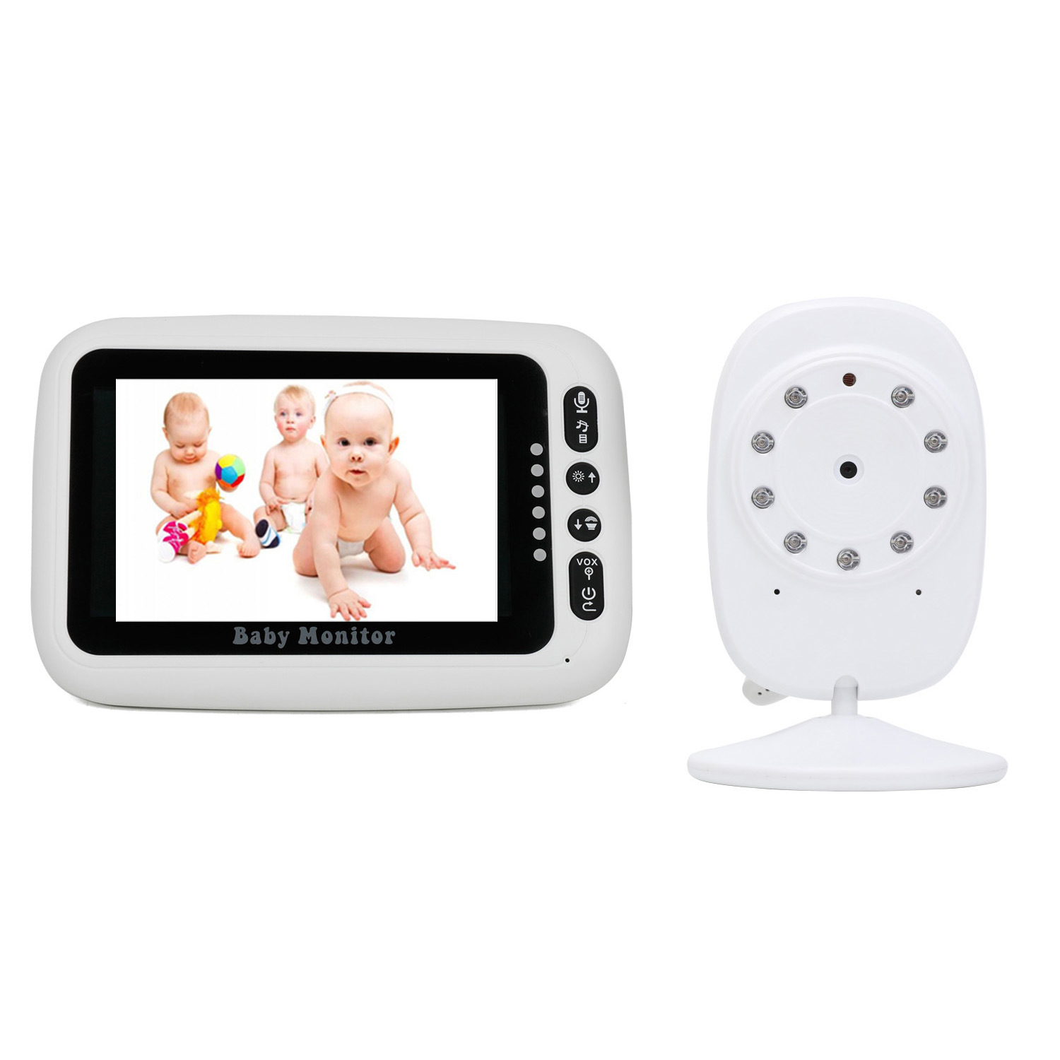 4,3-calowy ekran LCD Bezprzewo – Wireless Baby Monitor recenzja i cena