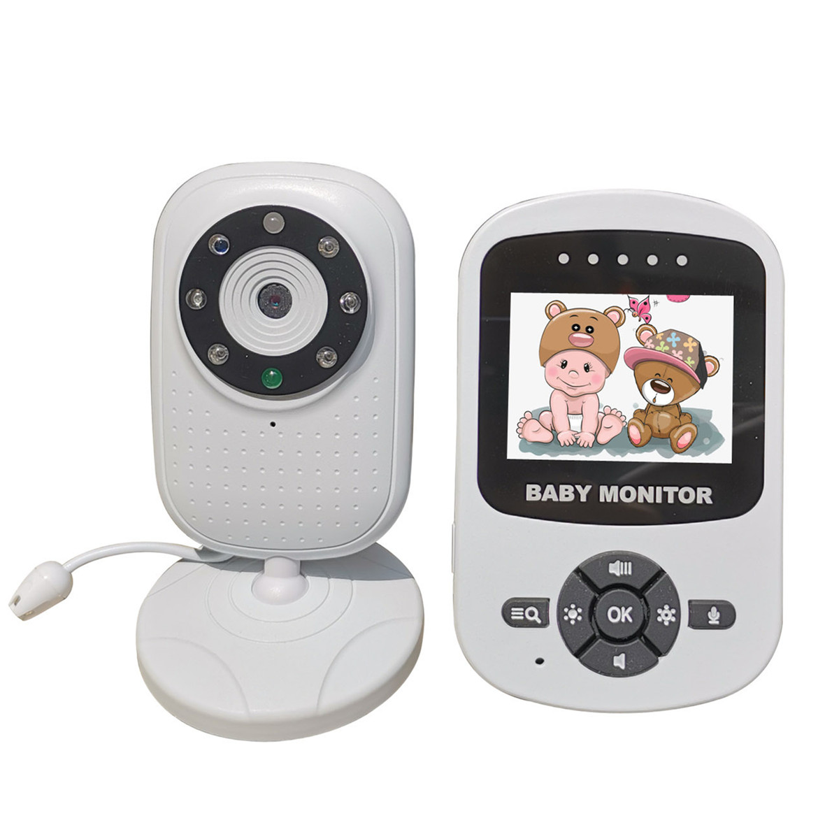 2.  4-calowy ekran TFT, wideo  – Wireless Baby Monitor recenzja i cena