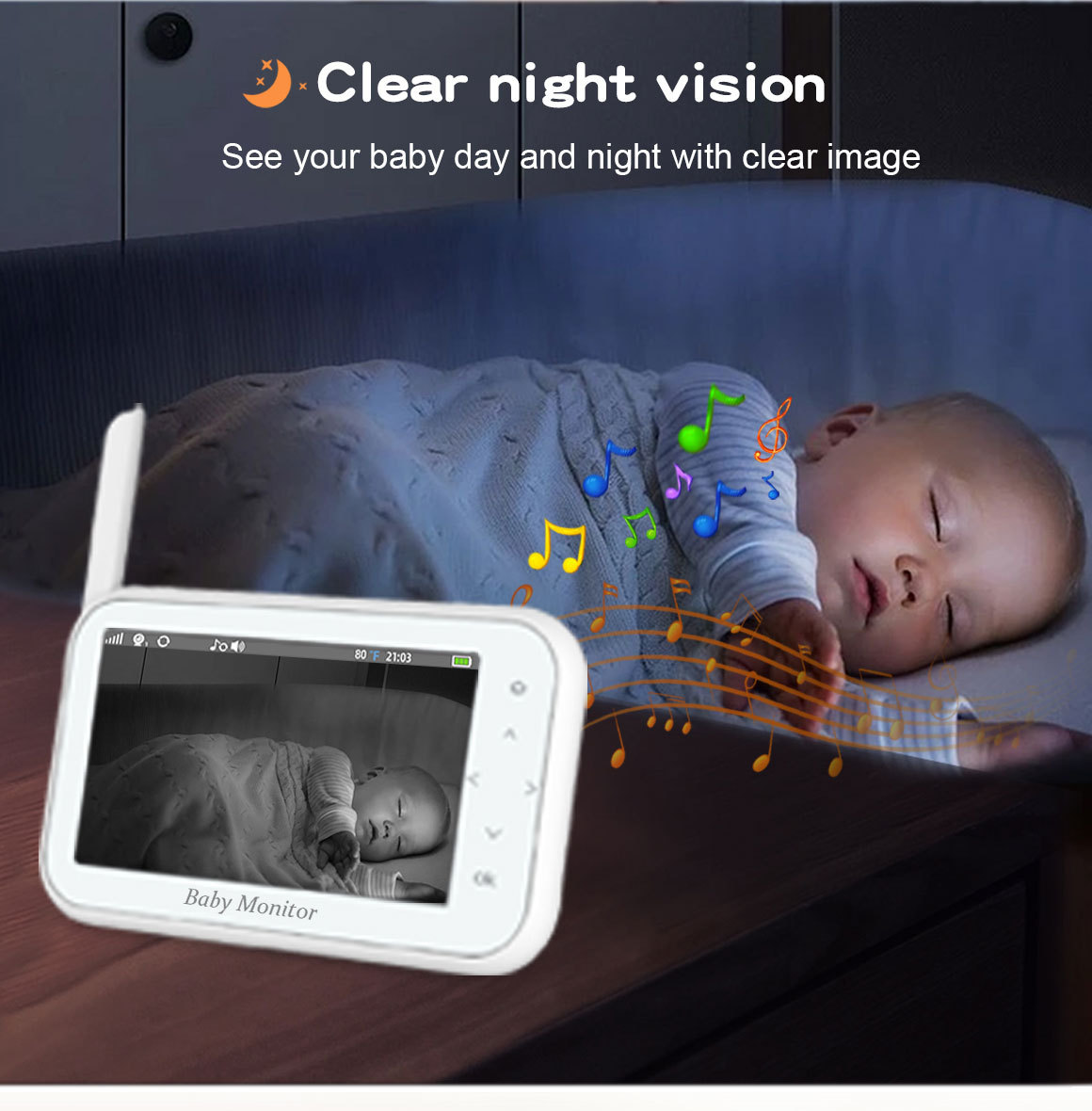 Bezprzewodowa kamera dla opiek – Wireless Baby Monitor recenzja i cena