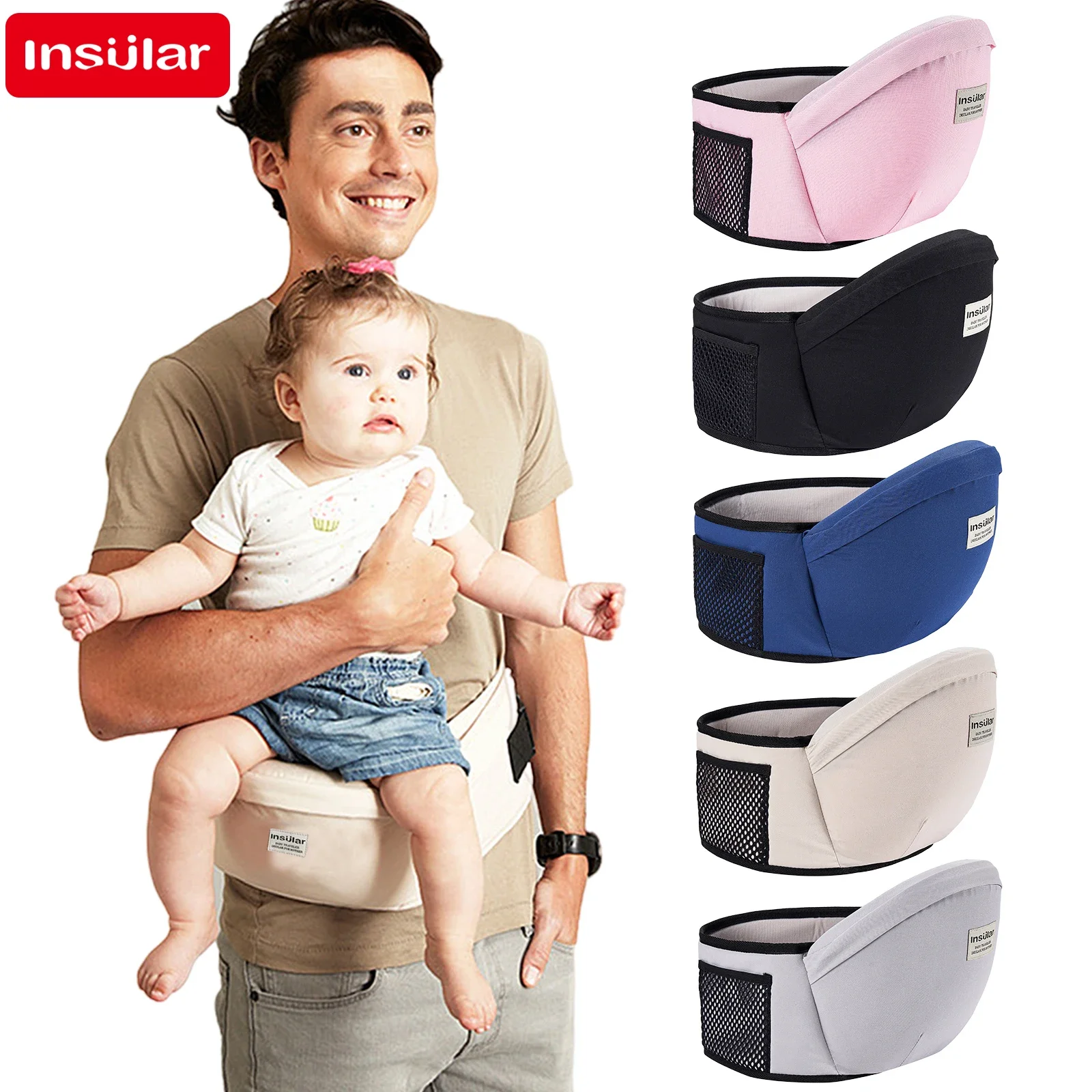 Zagęszczony nosidełko na biodr – Ergonomic Baby Carrier recenzja i cena